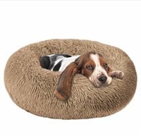 ($49) OQQ Calming Dog Bed, Ultra Soft & Warm