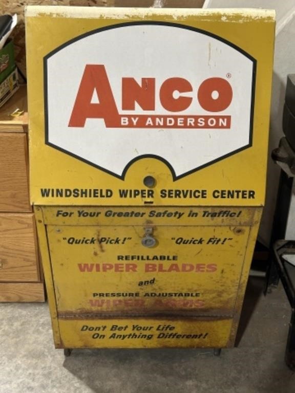 ANCO-ANDERSON SERVICE STATION WIPER BLADE STAND