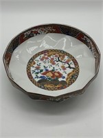 Vintage Imari Style Arita Pottery Fancy Bowl