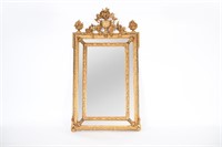 Antique French Giltwood Neoclassical Mirror