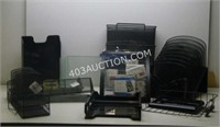 Lot of Office Supplies - Desk Organizers & More!