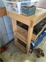 72x22 work bench. Lots on bench sold separately,