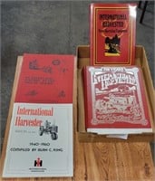 FLAT OF INTERNATIONAL HARVESTER HISTORY BOOKS