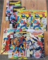 7 SPIDER-MAN COMICBOOKS