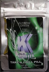 Extreme Green Take a chill pill 10 (500mg)