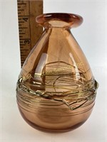 T. Fuhrman small glass vase