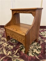 Oak Amish Made Side Table