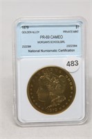1879 PR69 Morgan Silver Dollar-Private Mint