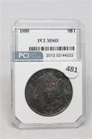 1899 MS63 Morgan Silver Dollar