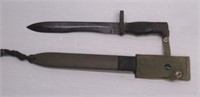 8.5" Bayonet stamped Toledo Spain with sheath.
