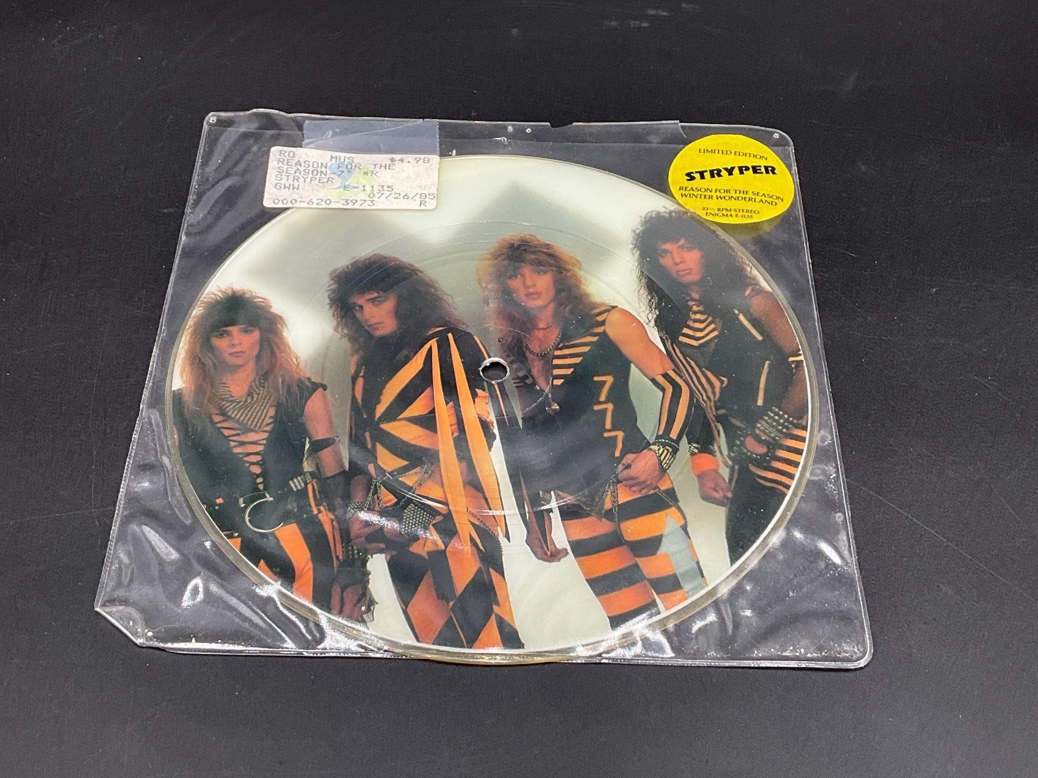 1984 Stryper "Reason For Season" 7" Picture Disc