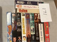 (12) VHS MOVIES