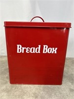 Metal Bread Box with lid