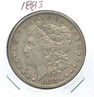 1883 Morgan Silver Dollar