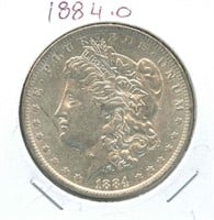 1884-O Morgan Silver Dollar