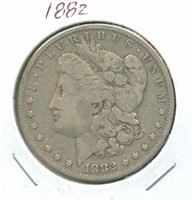 1882 Morgan Silver Dollar