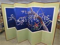 Shoji Screen Room Divider 5'4" High 6 panels 18" w
