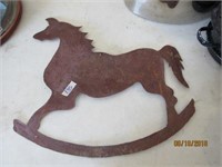 Metal Rocking Horse Picture