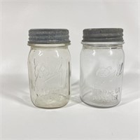 Pair of Vintage Ball Perfect Jars