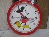 10" Round Mickey Mouse Clock