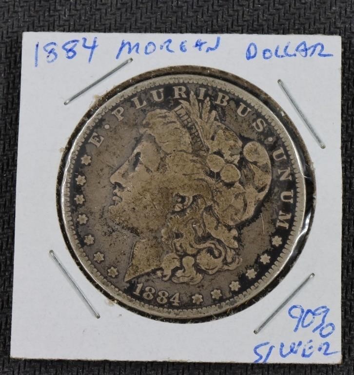 1884 Morgan Silver Dollar