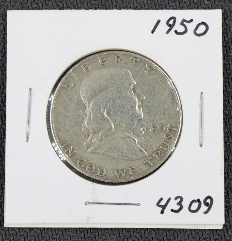 Franklin 1950 Half Dollar