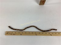 Natural tiger eye strand of beads 57 grams