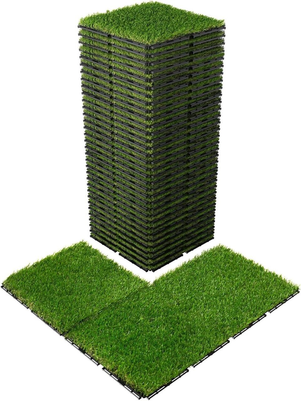 Artificial Grass Tiles Set  12x12  27 Pcs