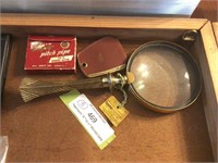 (2) Magnifying Glasses & Pitch Pipe