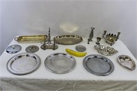 Silver Plate & Pewter Assortment