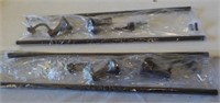 (2) 24" Double towel bar oil rubbed bronze.