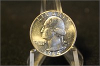 1964 Uncirculated Washington Silver Quarter