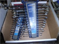 MASTERCRAFT COMBINATION METRIC  WRENCHES