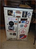 Retro Metal Garage Cabinet
