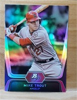 2012 Bowman Platinum 16 Mike Trout Baseball Card