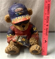 Jeff Gordon NASCAR teddy bear figurine