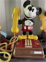 1970's Mickey Mouse Land Line Phone  (Con2)