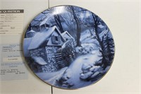 Collector's Plate "Snowbound" by Rob Snauber