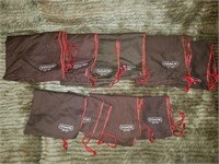 10 Medium and Small Coach Dust Bags