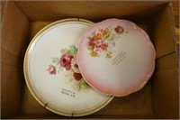 2 vintage Portage collector plates