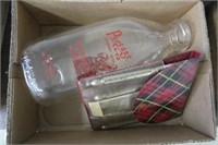 2 vintage Portage Co-op - nut kit & bottle