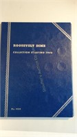 46 Roosevelt Dime Collection Book 1946-1963(D)