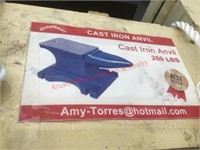 200 LB Cast Iron Anvil