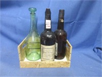 bottles display .