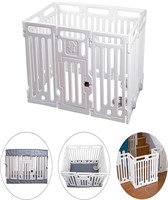 $120 White Playpen Panels, Three Functions