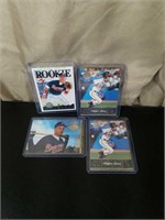 (4) Mint Chipper Jones Rookie Baseball Cards