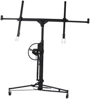 Drywall Lift Rolling Panel Hoist 16ft Black