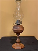 Wooden Oil Lamp