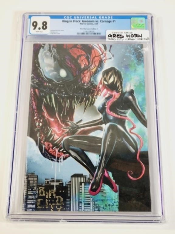 King Vs Black Gwenom Vs Carnage #1 CGC Graded