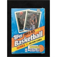 1992-93 Topps Basketball Factory Sealed Wax Box